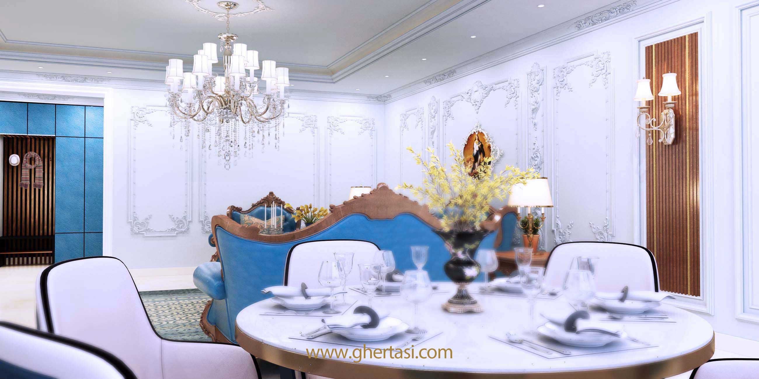 واحدهای مسکونی پروژه برجهای دوقلوی مهتاب