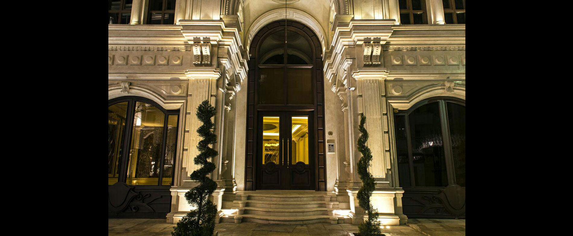 پروژه نورپردازی نمای ساختمان کلاسیک آقای باغی