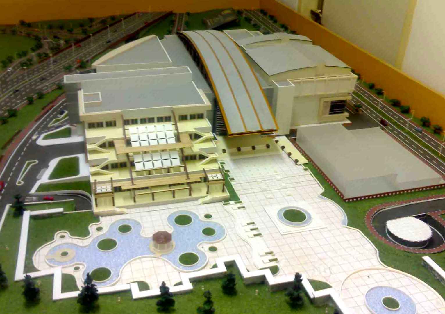 ماکت مجموعه مگامال اکباتان