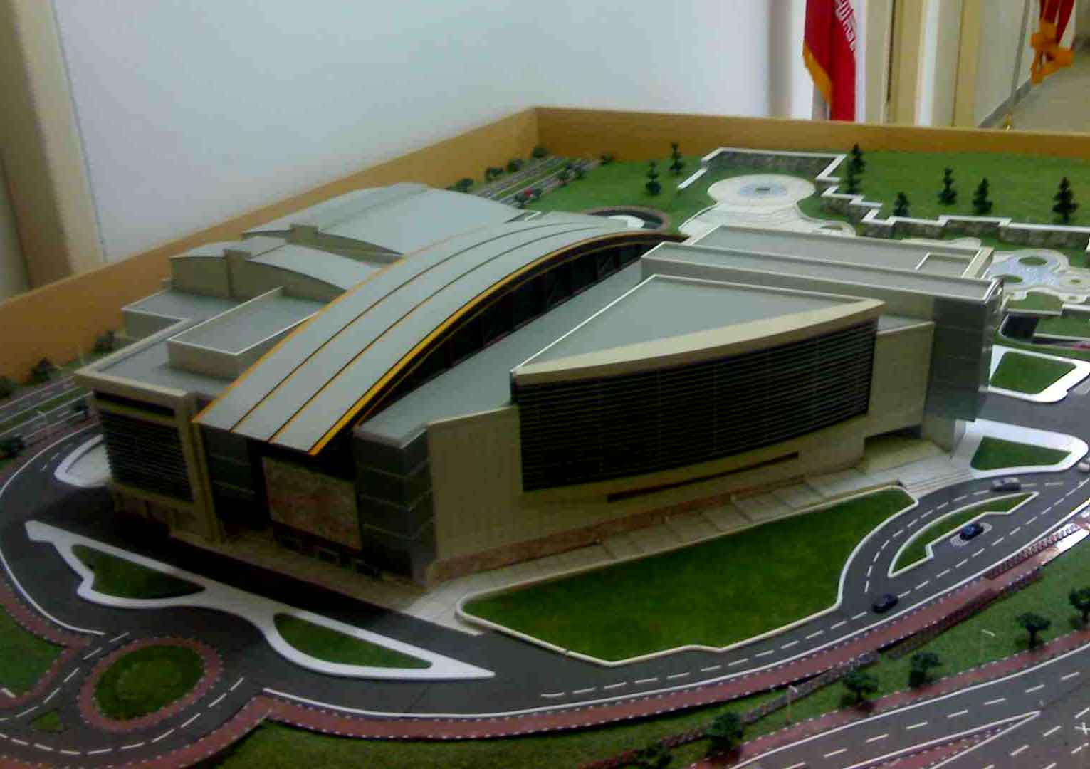 ماکت مجموعه مگامال اکباتان