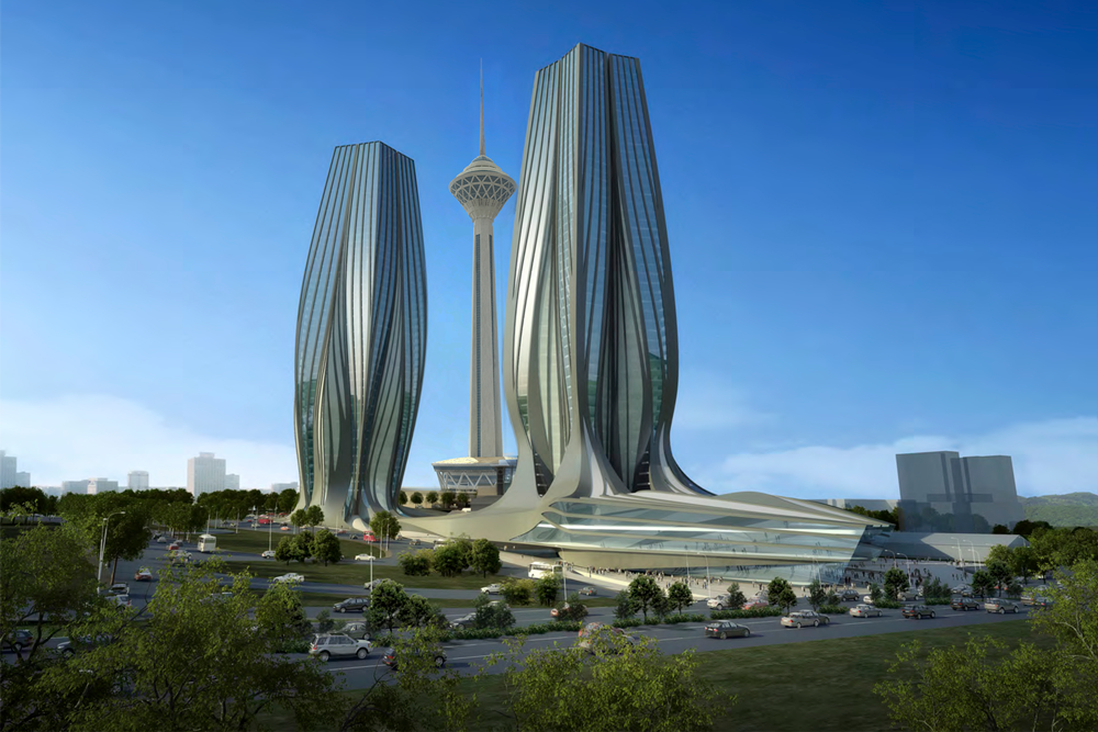 انیمیشن پروژه فاز 2 برج میلاد